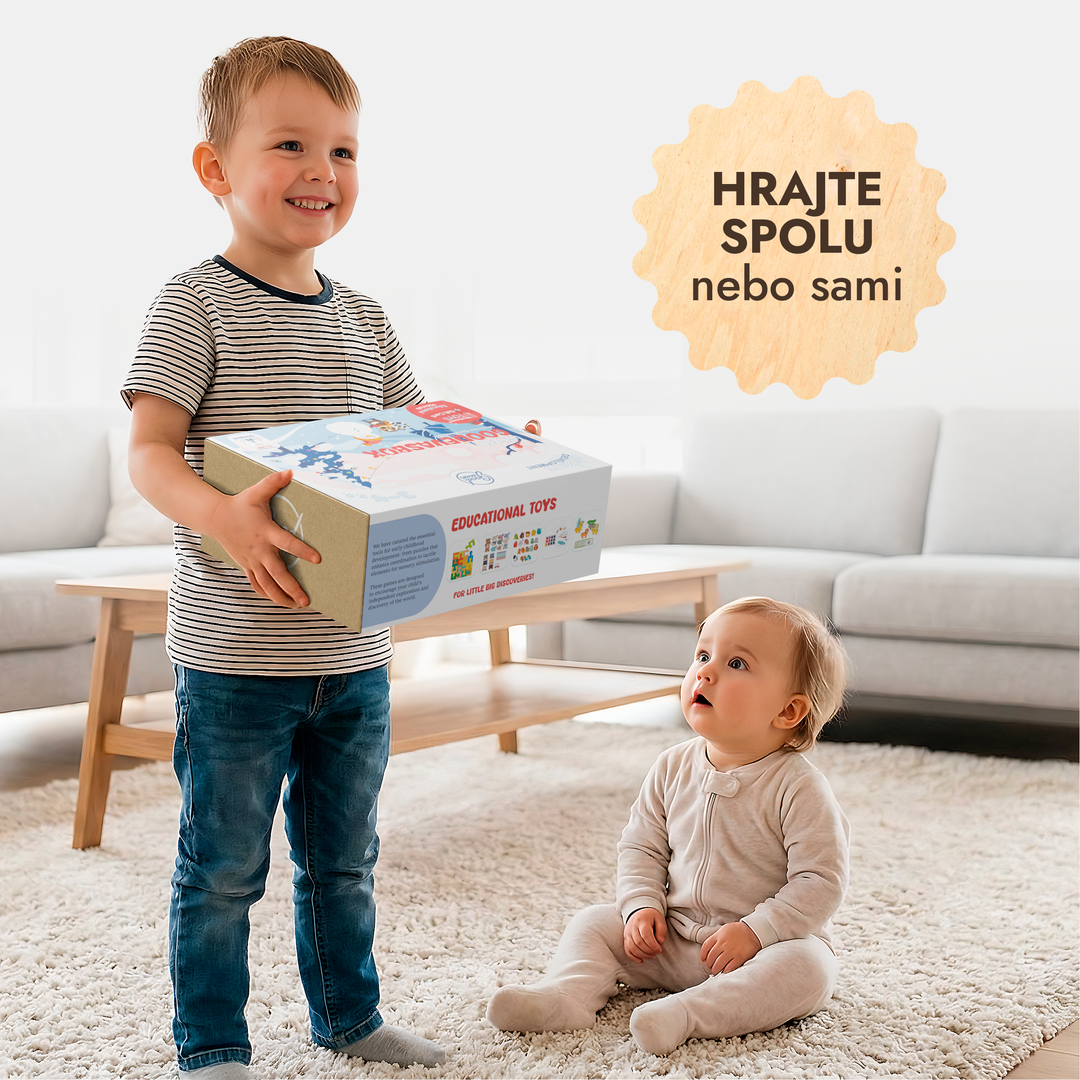 Roční předplatné herních sad (3–4 roky) — GoodevasBox