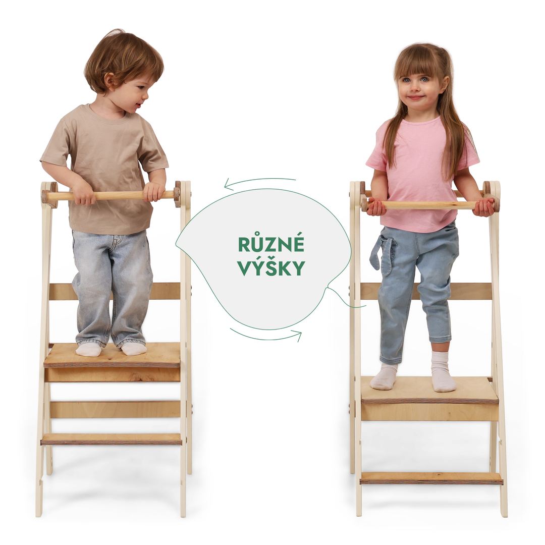Nastavitelná učicí věž – Dětské schůdky