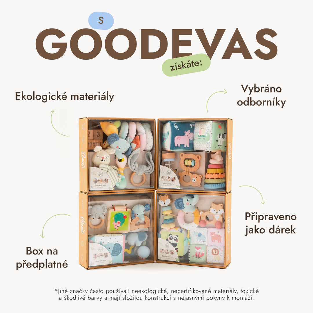 BabyBox — Herní sady pro první rok (0–12 měsíců)