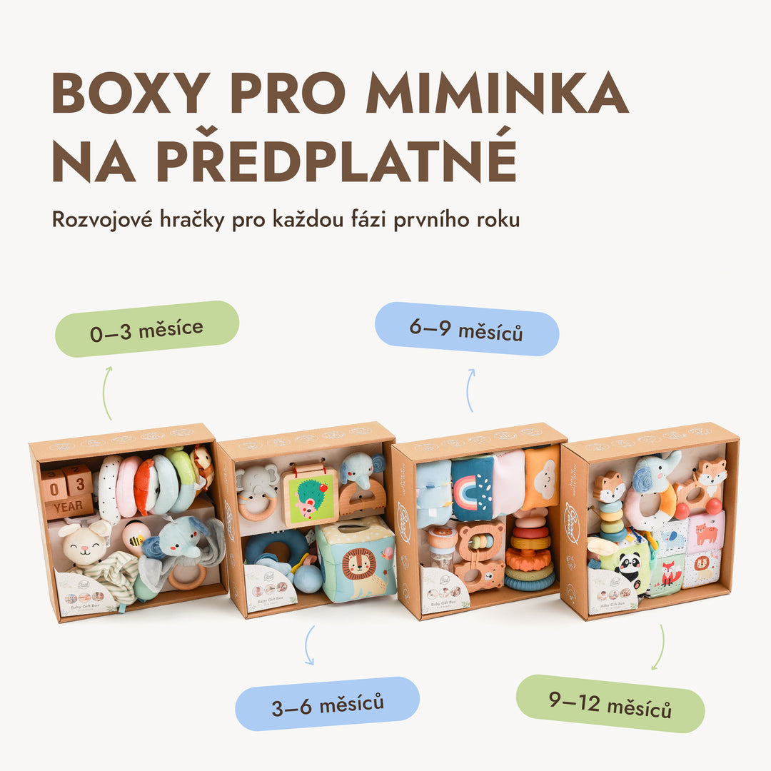 BabyBox — Herní sady pro první rok (0–12 měsíců)