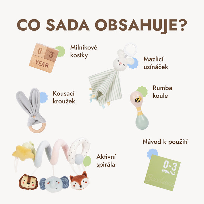 BabyBox — Herní sady pro první rok (0–12 měsíců)