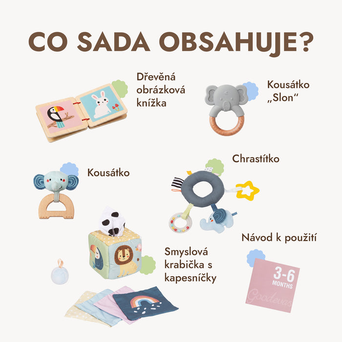 BabyBox — Herní sady pro první rok (0–12 měsíců)