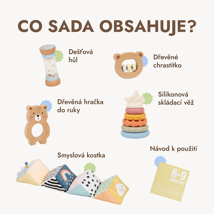 BabyBox — Herní sady pro první rok (0–12 měsíců)