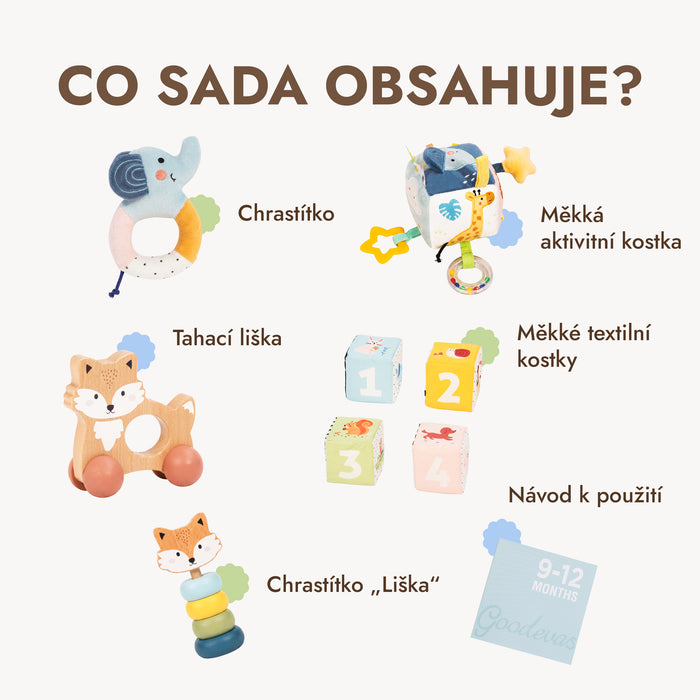 BabyBox — Herní sady pro první rok (0–12 měsíců)