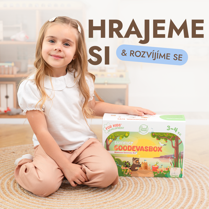 Letní hrací sada pro děti (3–4 roky) — GoodevasBox