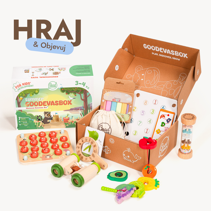 Letní hrací sada pro děti (3–4 roky) — GoodevasBox