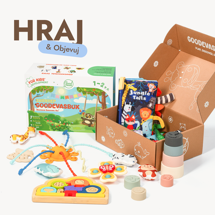 Letní hrací sada pro děti (1–2 roky) — GoodevasBox