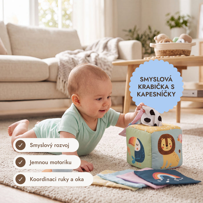 BabyBox — Herní sady pro první rok (0–12 měsíců)