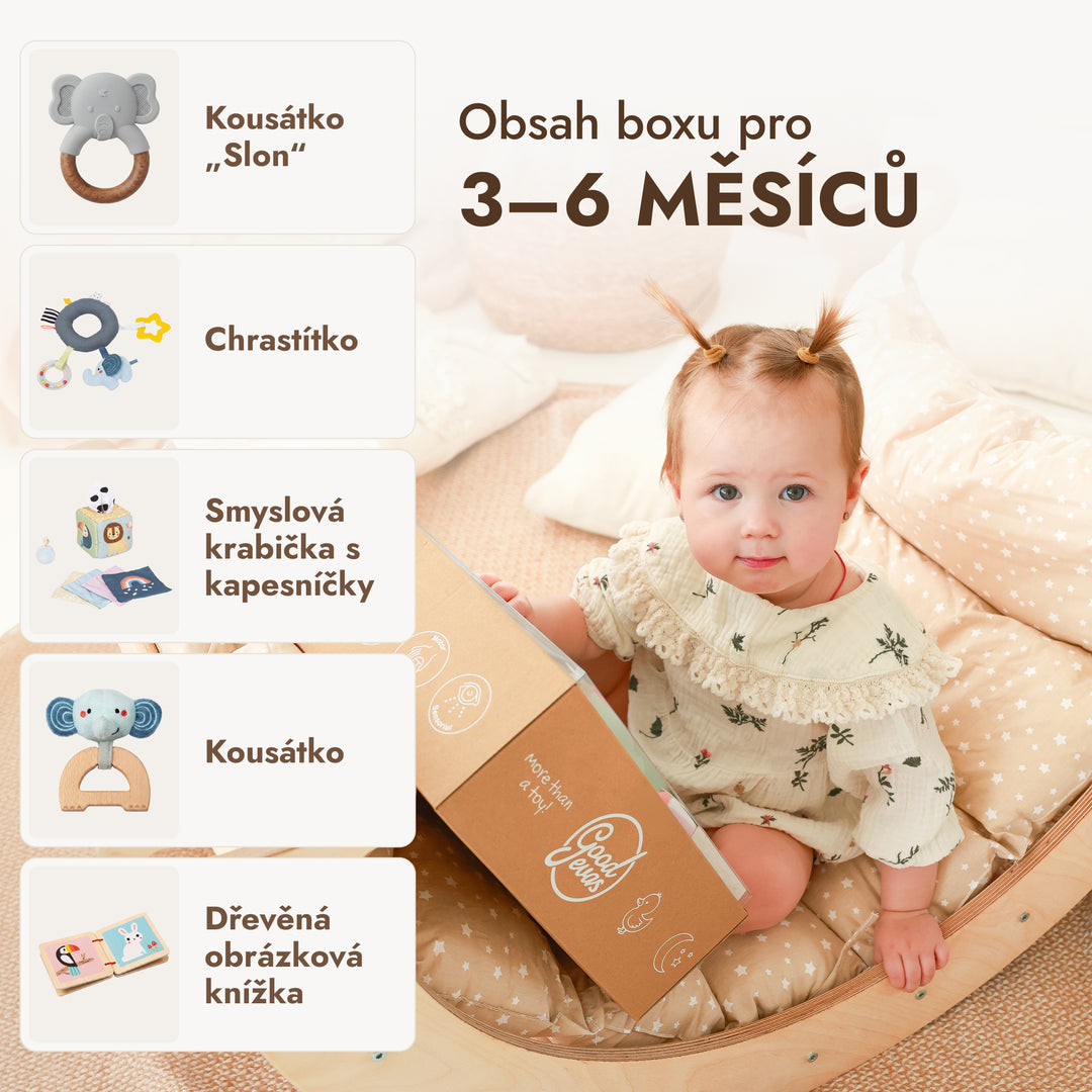 BabyBox — Herní sady pro první rok (0–12 měsíců)