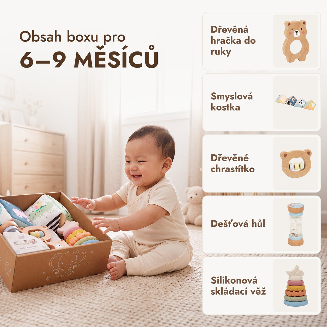 BabyBox — Herní sady pro první rok (0–12 měsíců)