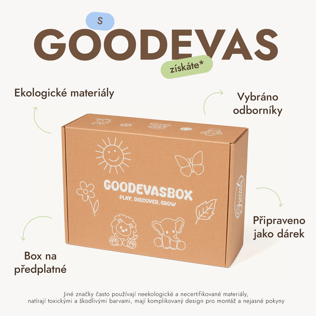 Letní hrací sada pro děti (3–4 roky) — GoodevasBox