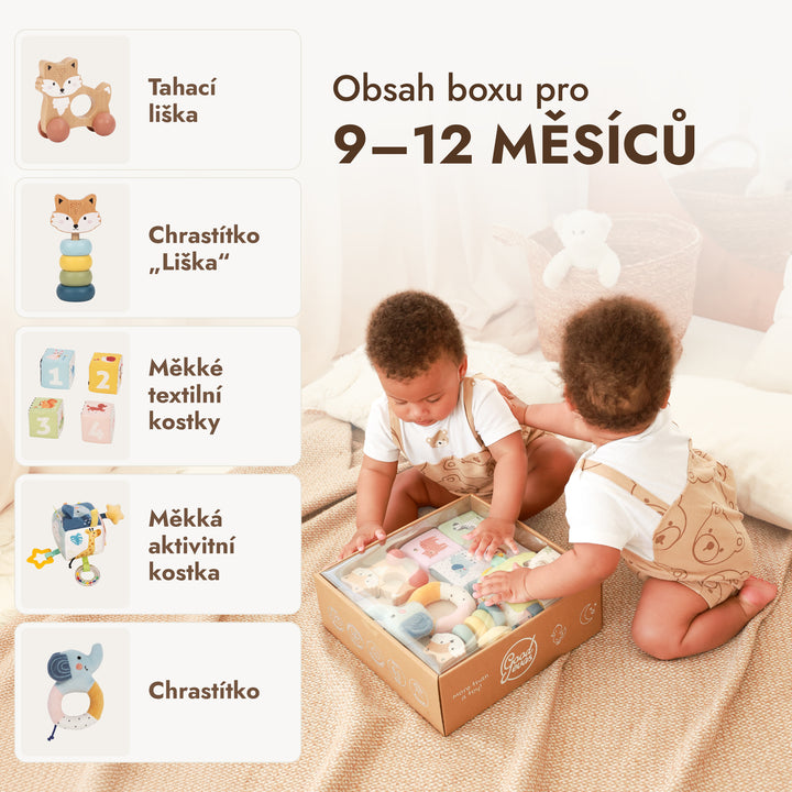 BabyBox — Herní sady pro první rok (0–12 měsíců)