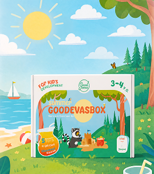 Letní hrací sada pro děti (3–4 roky) — GoodevasBox